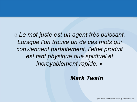 Citation de Mark Twain